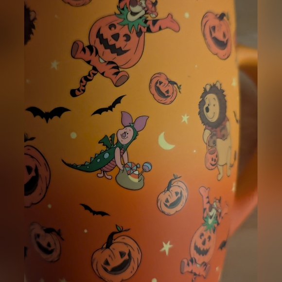 Pooh Halloween Ombre Mug Orange - Picture 5 of 6